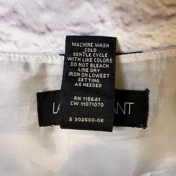 Lane Bryant Polka Dot Lined Skirt - Picture 6 of 7